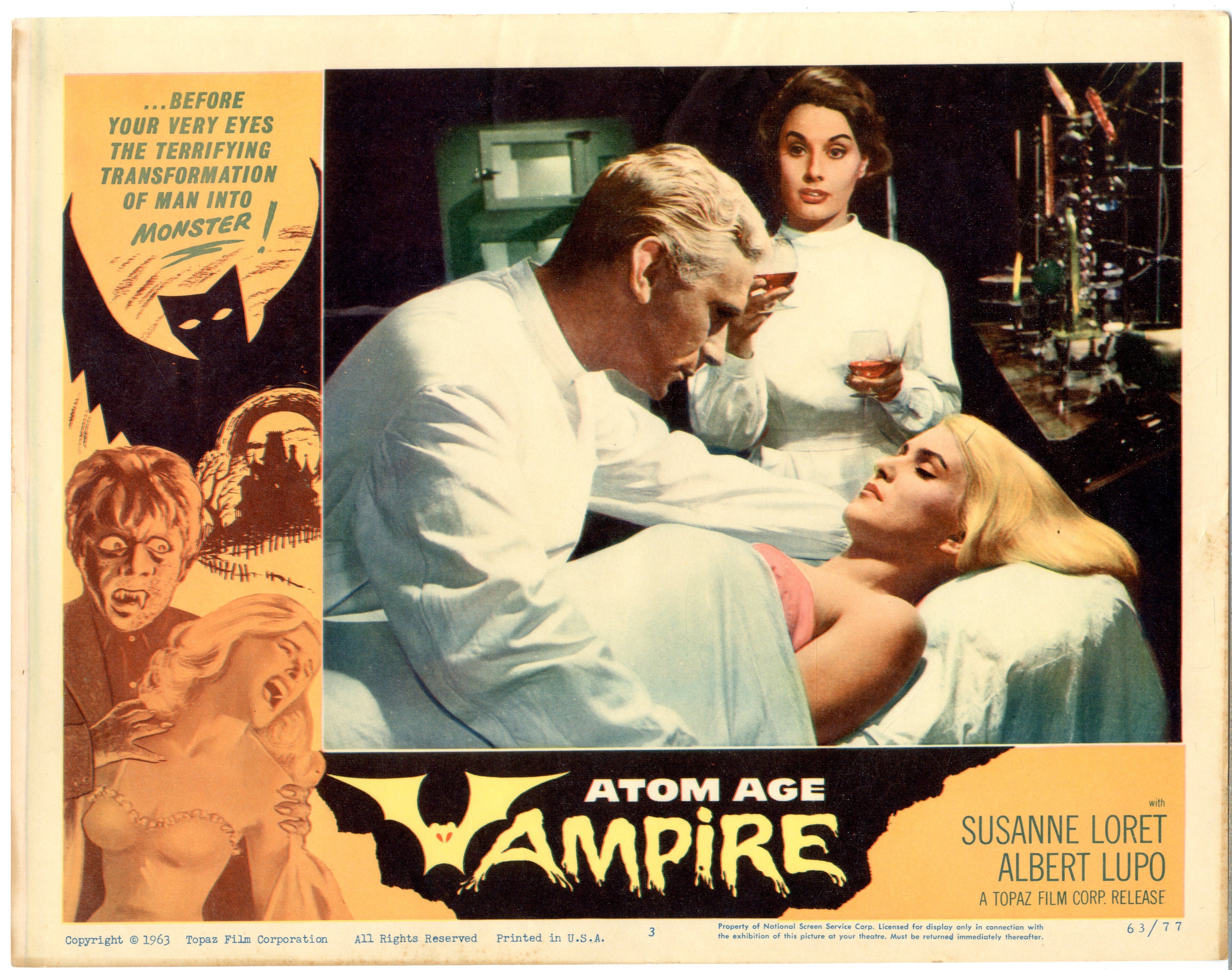 Atom Age Vampire   1963 - 21996