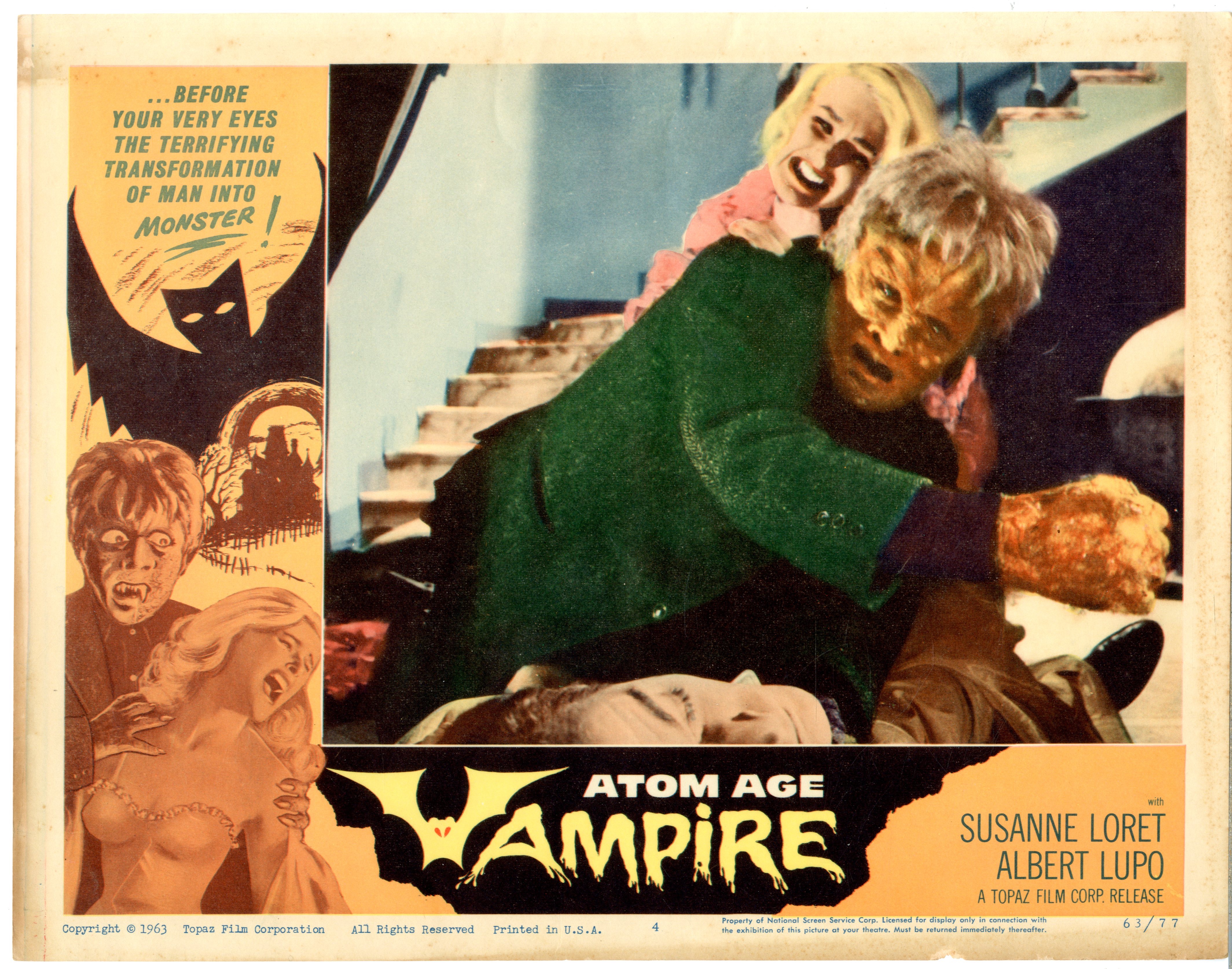 Atom Age Vampire   1963 - 21997