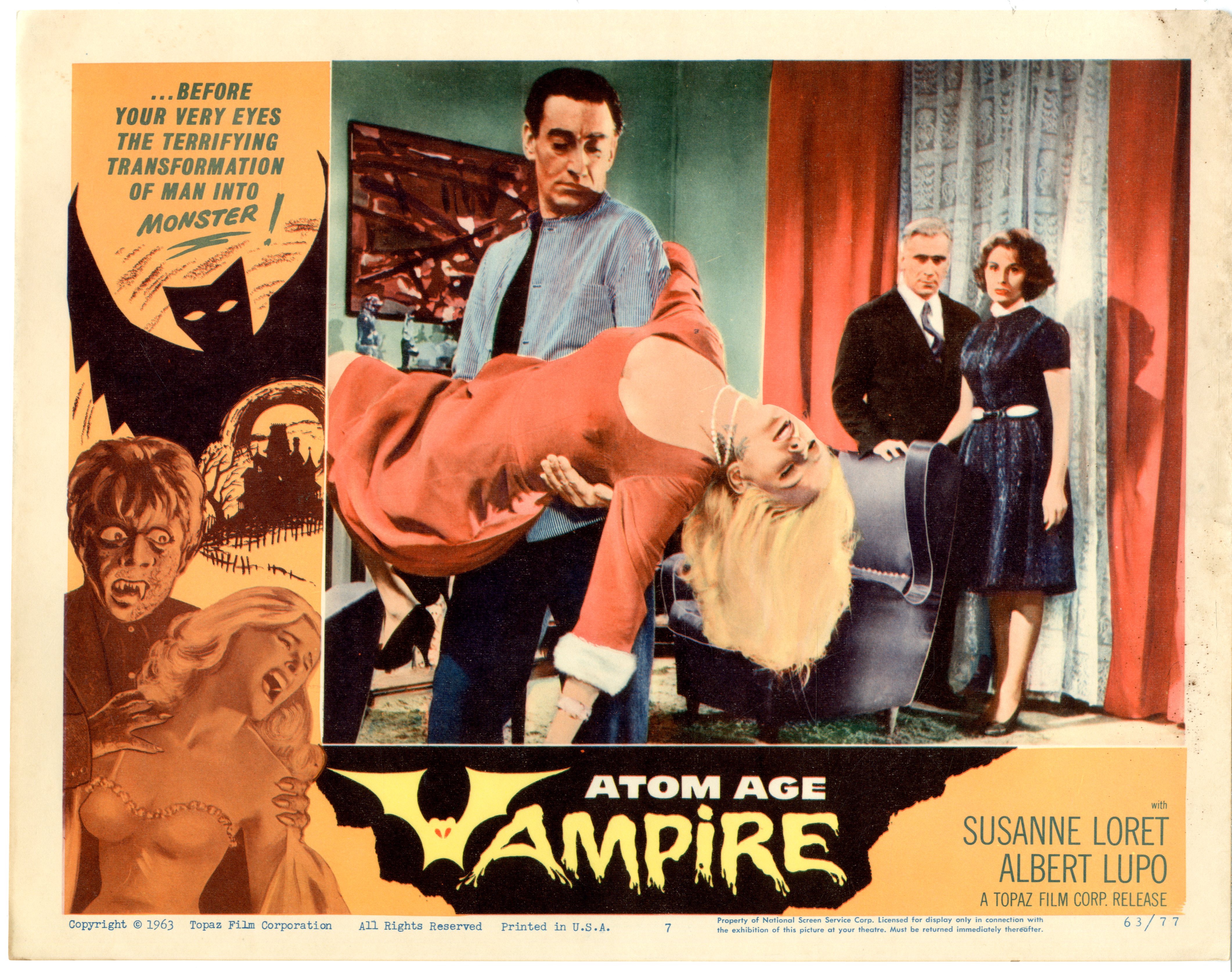 Atom Age Vampire   1963 - 22000