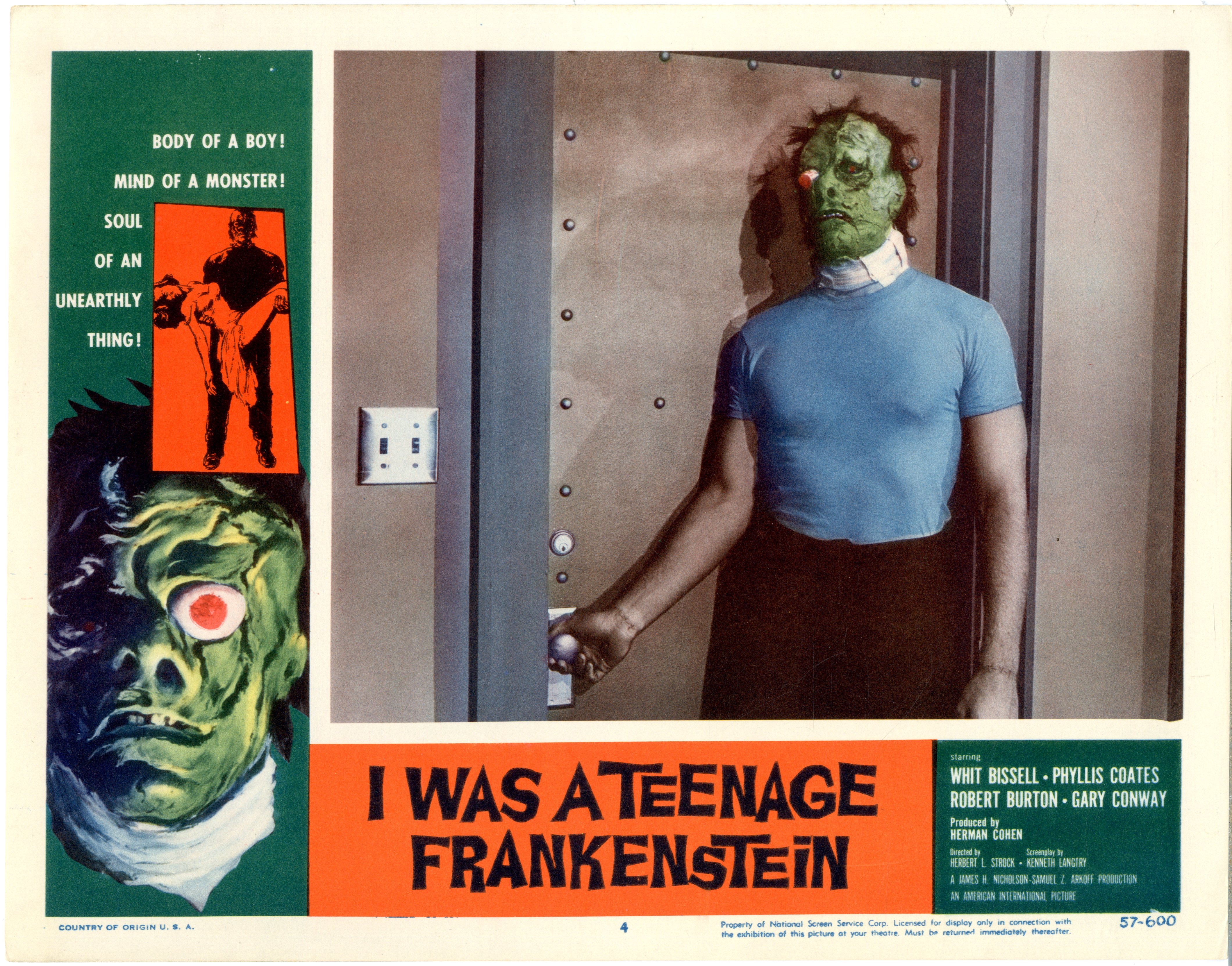I Was A Teenage Frankenstein  1957 - 22055