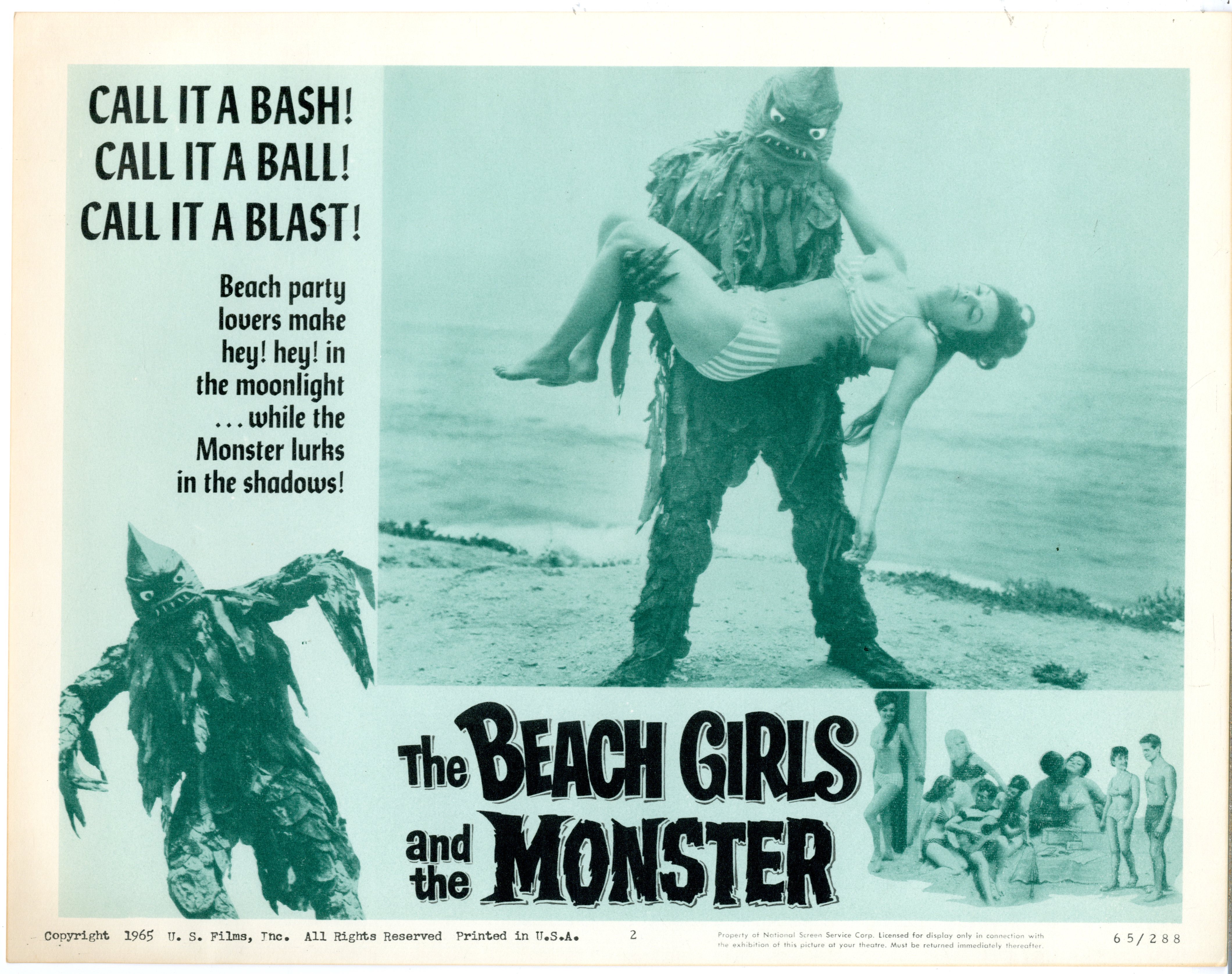 girl vs monster poster