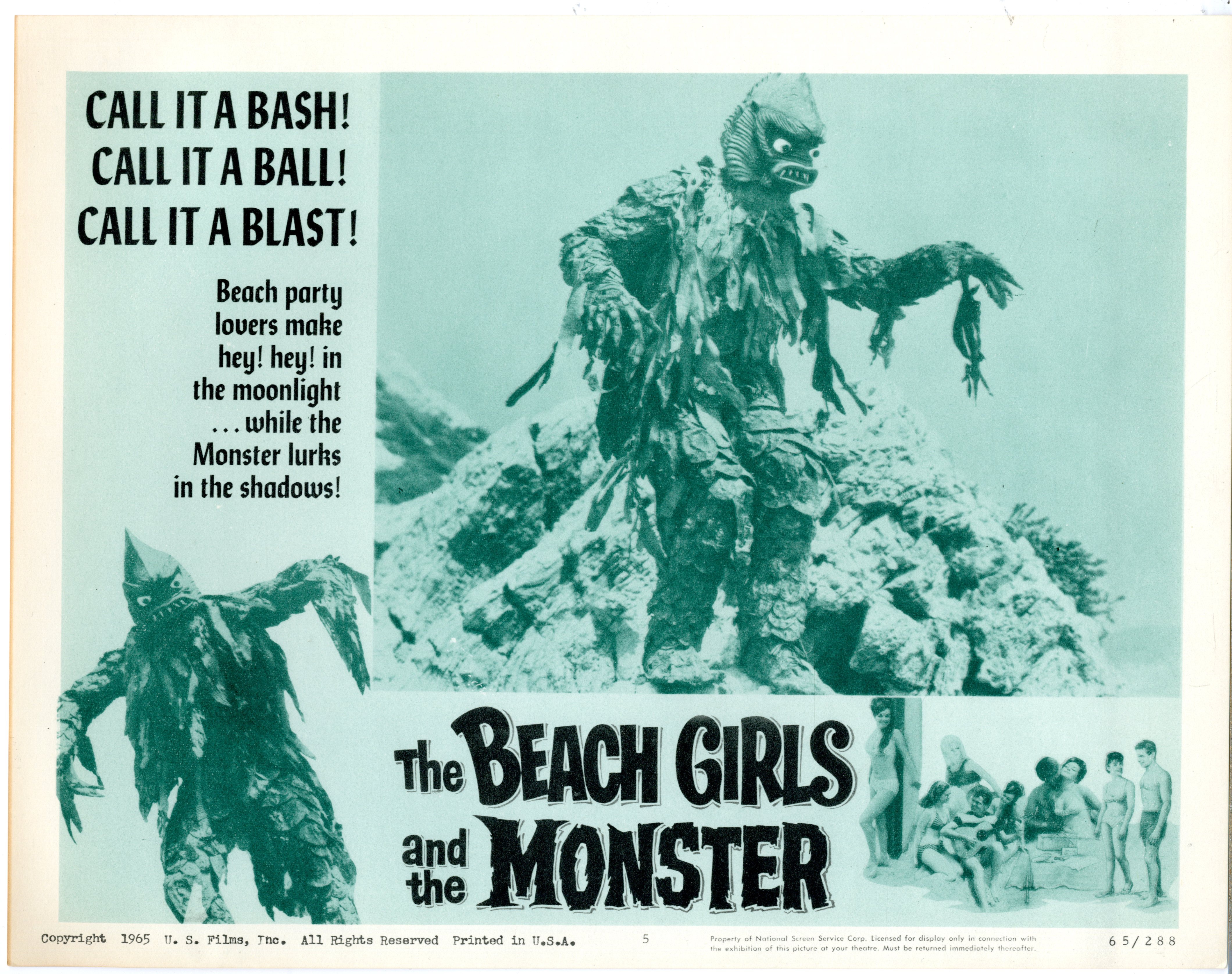 girl vs monster poster