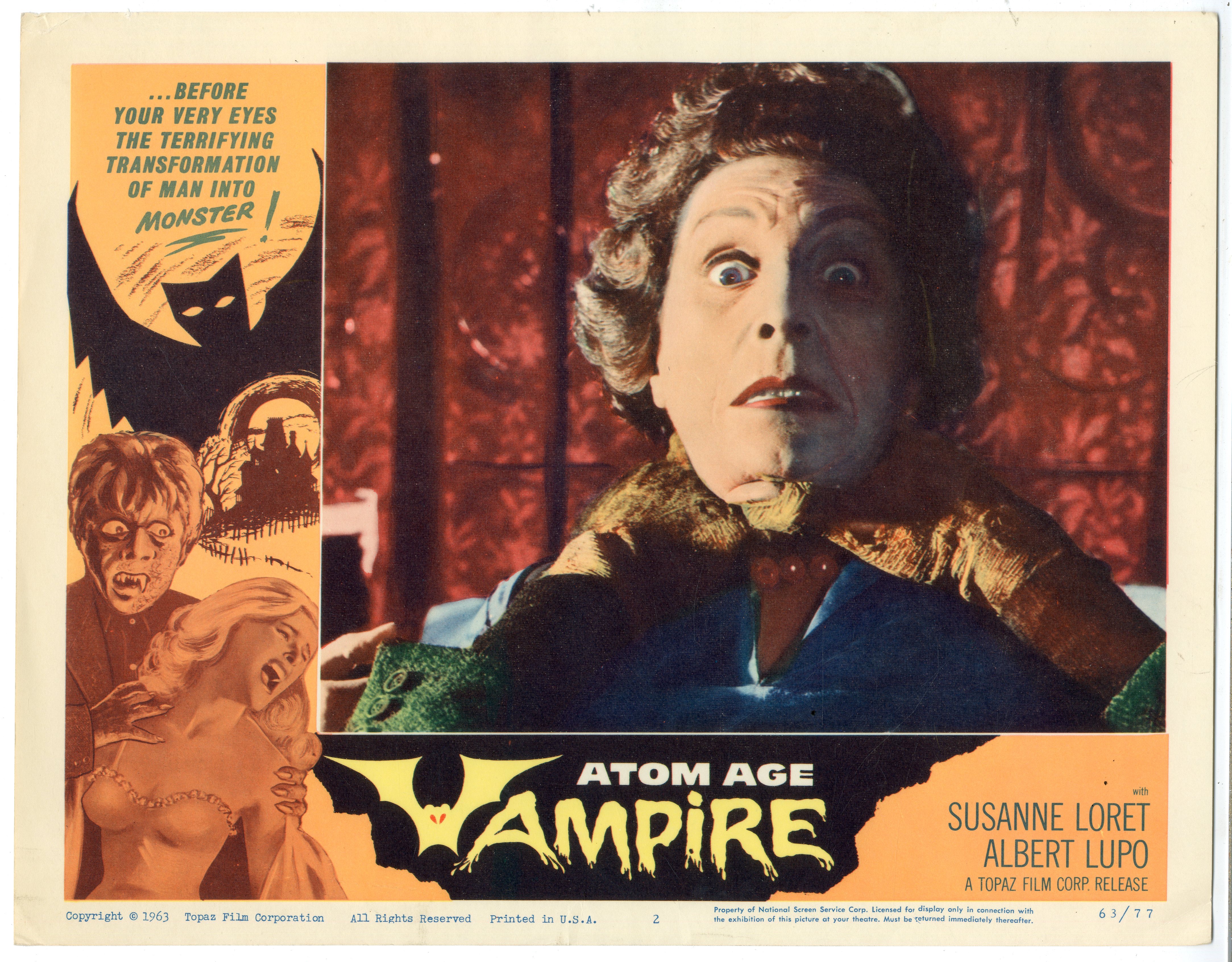Atom Age Vampire   1963 - 23460