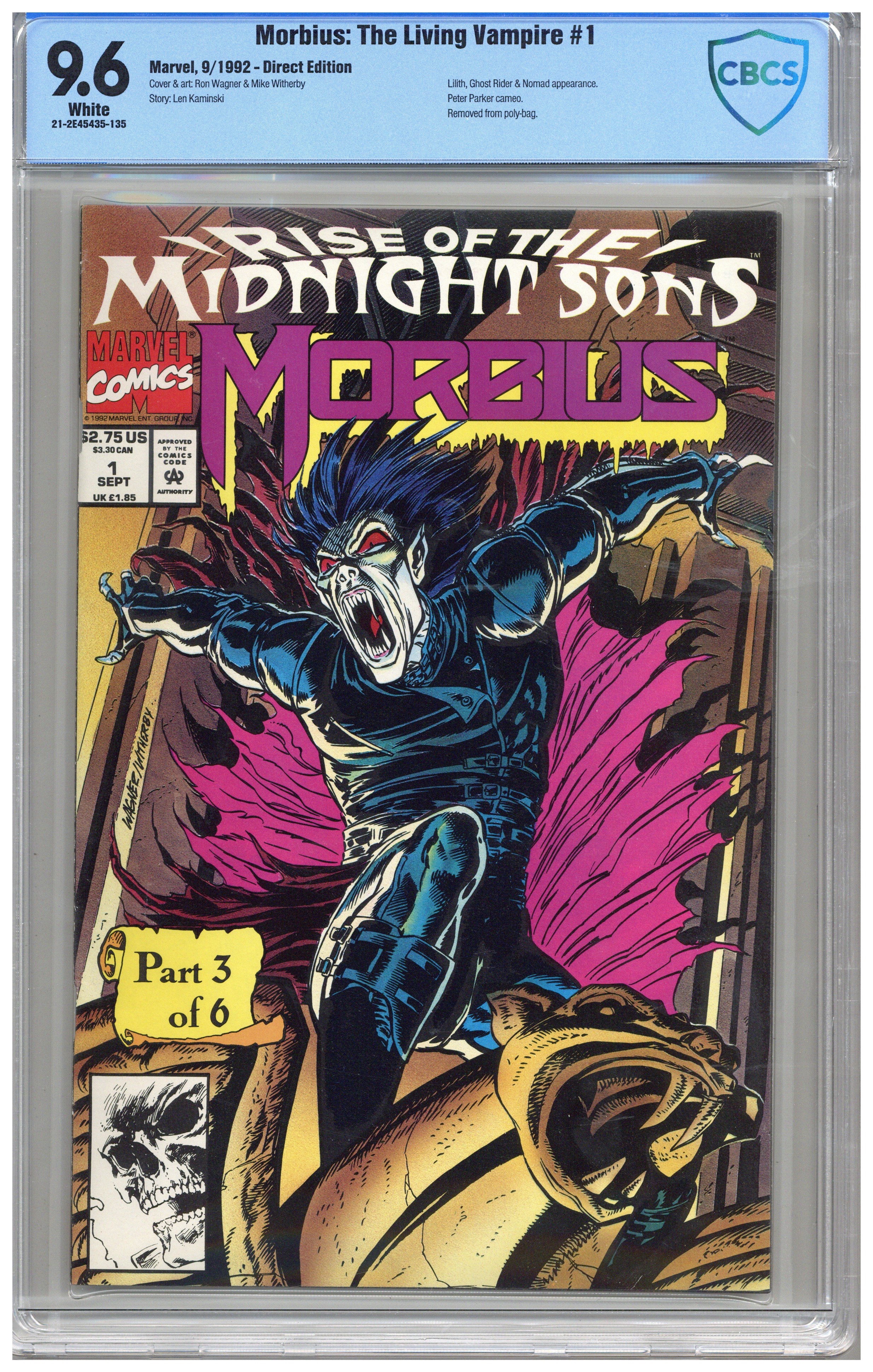 Morbius: The Living Vampire / Issue #1 | Comics Details | Four
