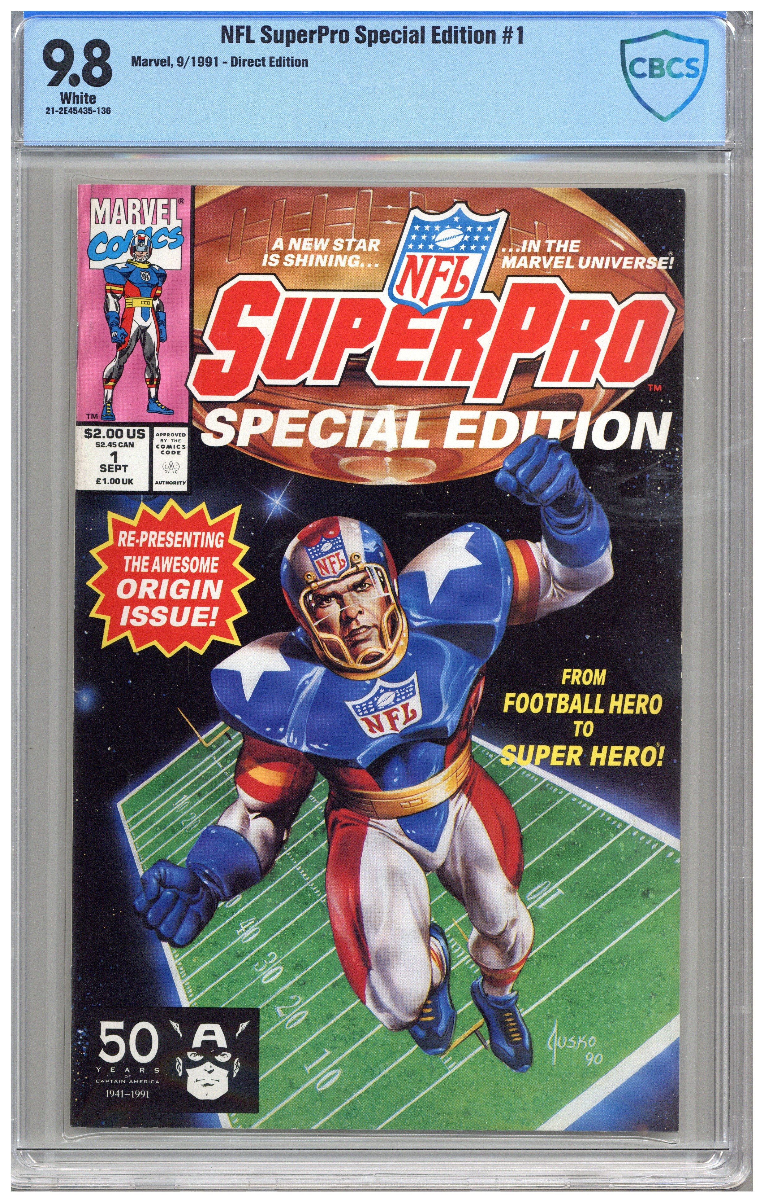 NFL SuperPro (1991) Super Bowl Special comic books