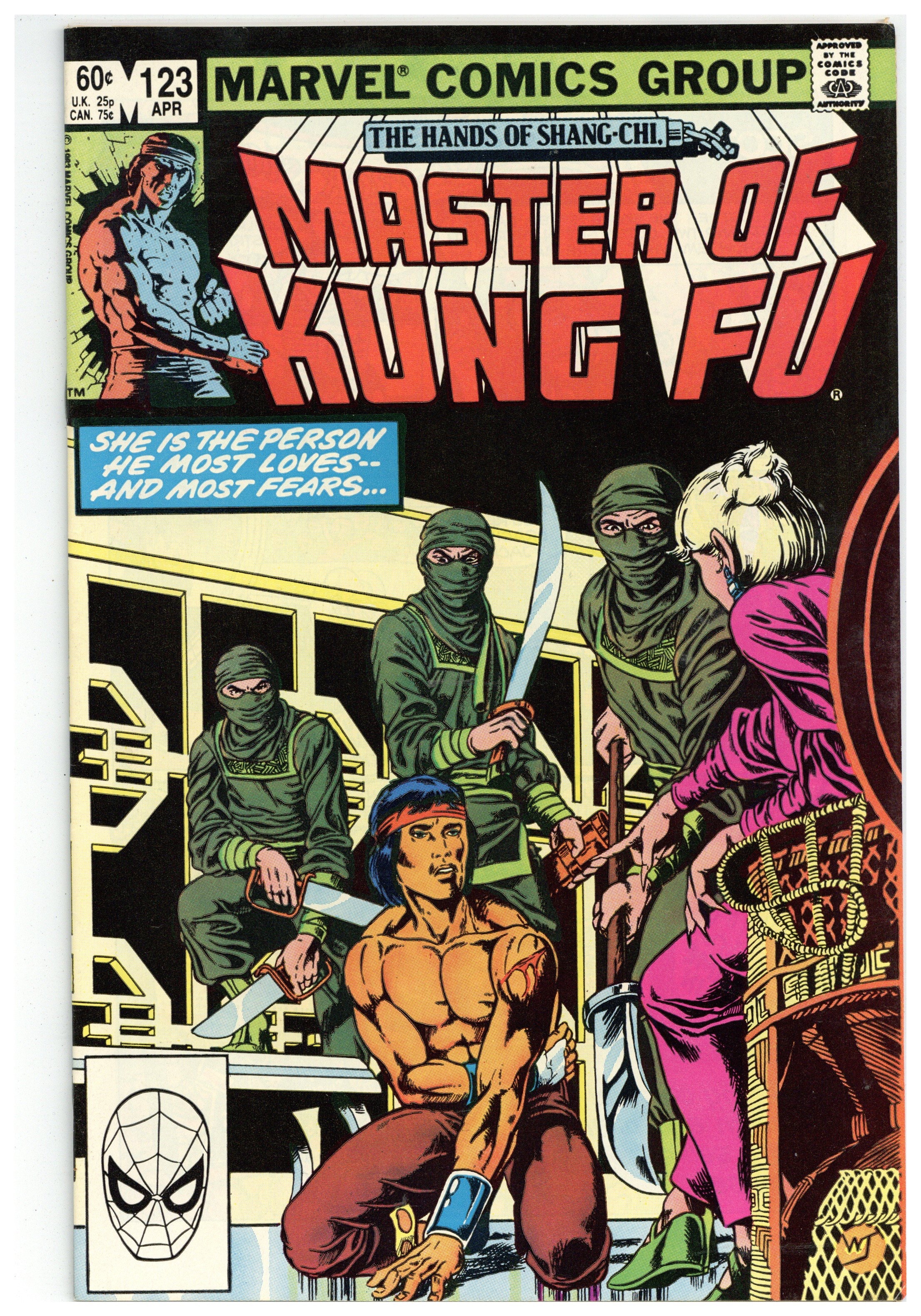 Master of Kung Fu / Issue #123 | Comics Details | Four Color Comics