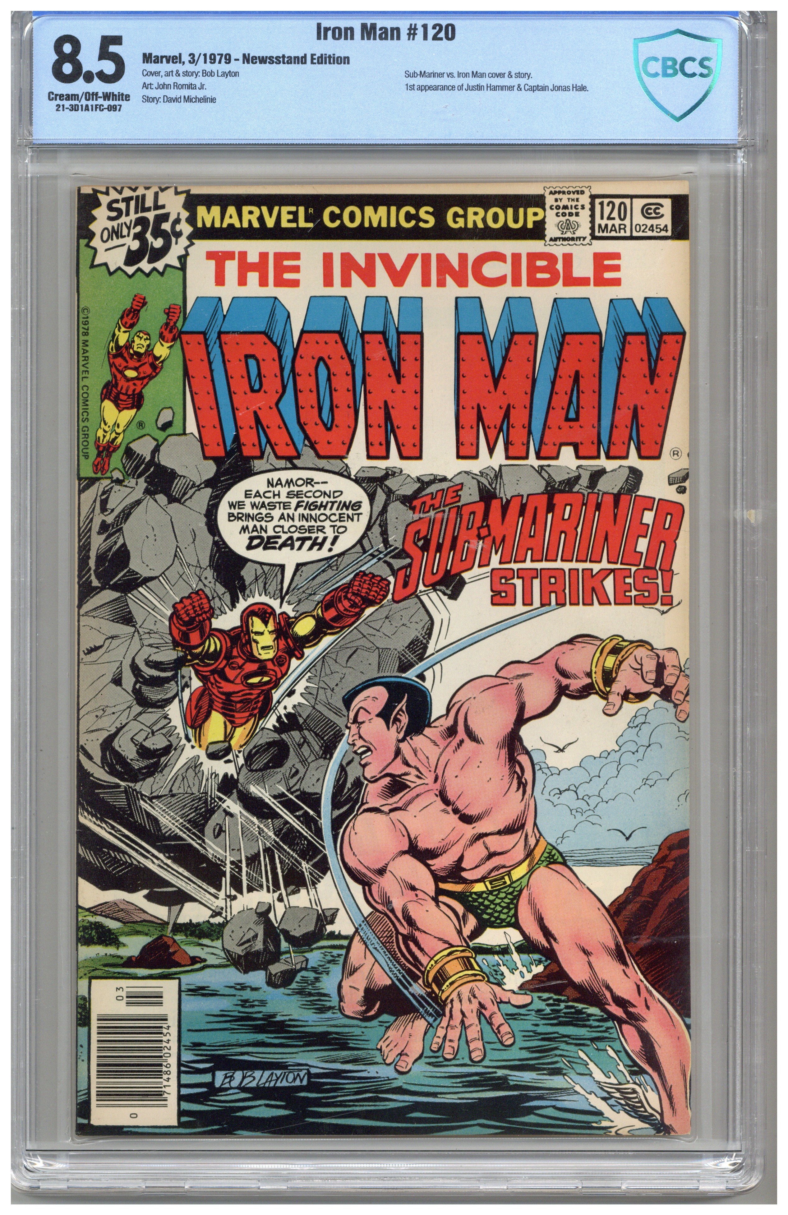 Iron Man, Captain America, Spider-Man Comics Group Stainless Steel