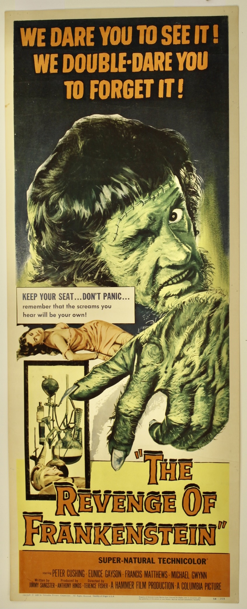 The Revenge Of Frankenstein   1958 - Primary