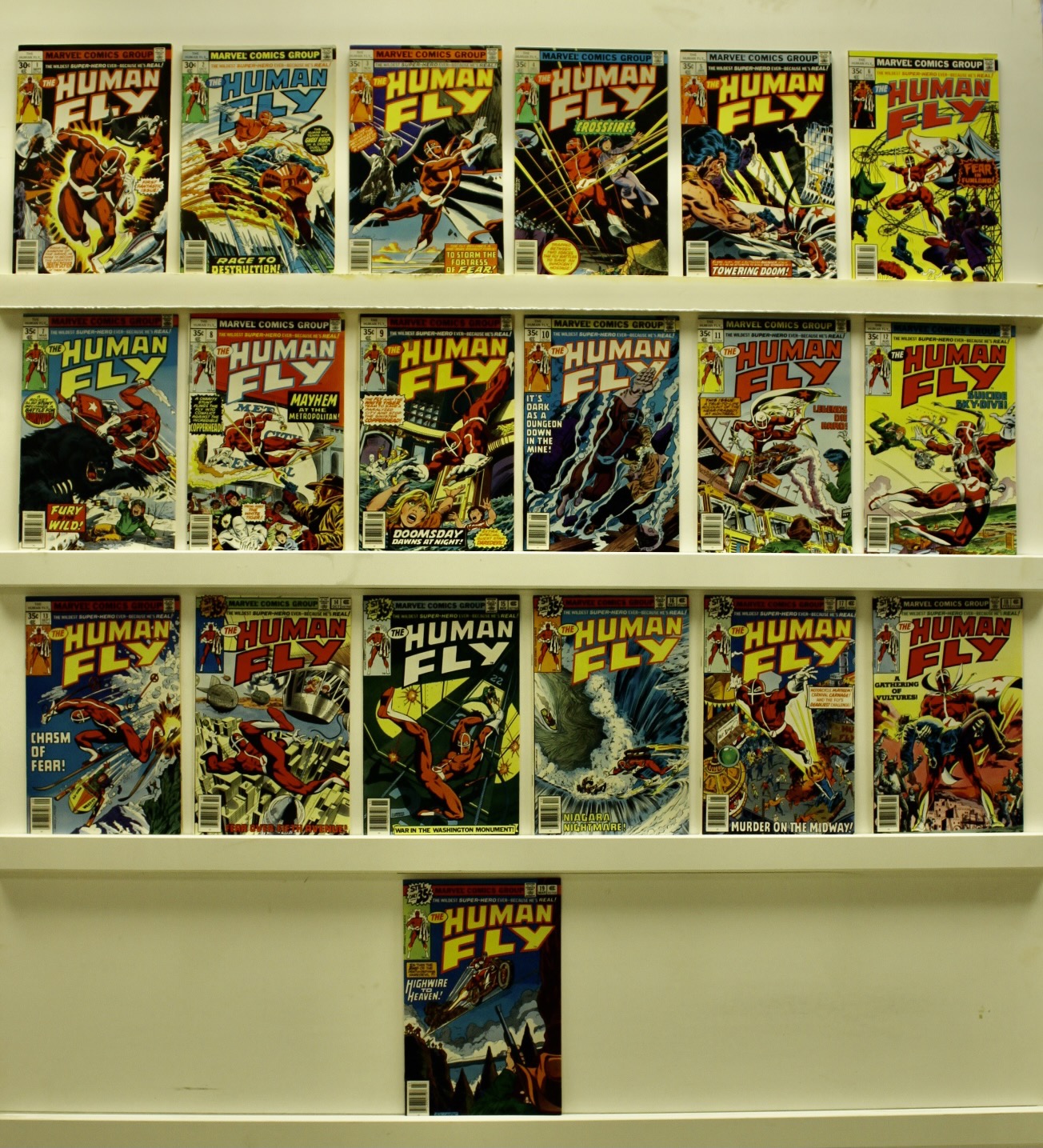 Human Fly    Lot Of 19 Comics - Primary