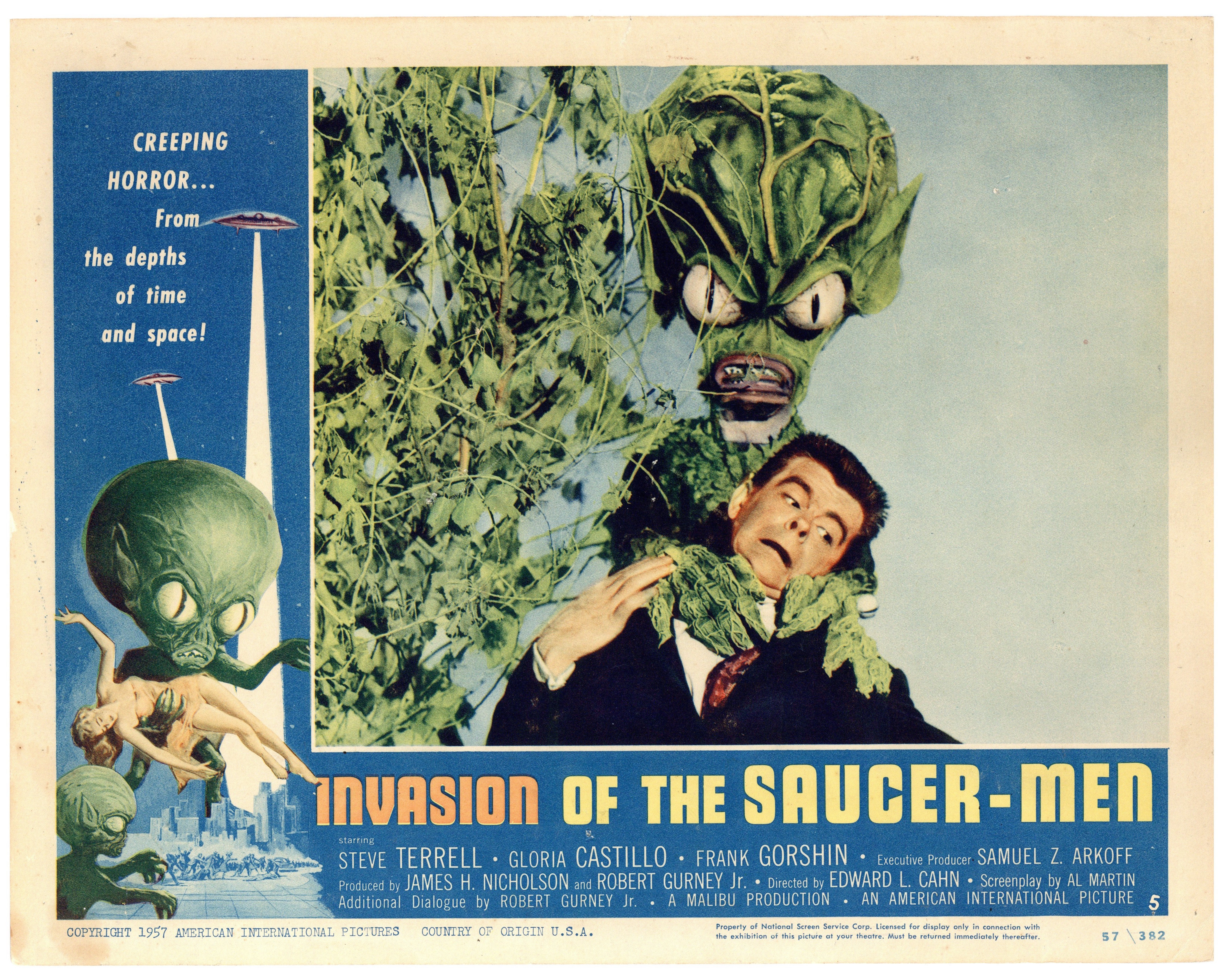 Invasion Of The Saucer-men   1957 - Primary