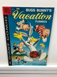 Bugs Bunny’s Vacation Funnies- Dell Giant - Primary