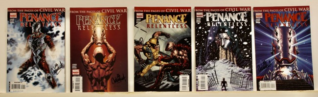 Penace Relentless   Lot Of 5 Books - Primary