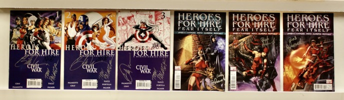 Heroes For Hire  Lot Of 6 Books
 - Primary