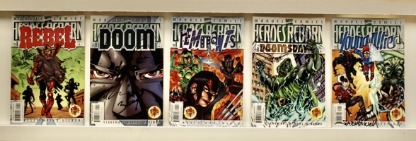 Heroes Reborn  Lot Of 5 Books
 - Primary