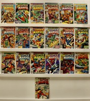 Captain Marvel    Lot Of 19 Comics  - Primary