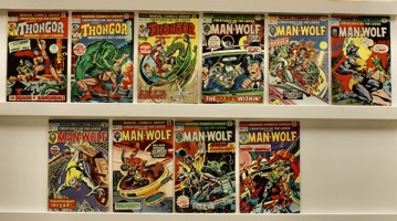 Creatures On The Loose   Lot Of 10 Comics  - Primary