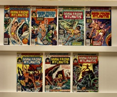 Man From Atlantis   Lot Of 7 Comics - Primary