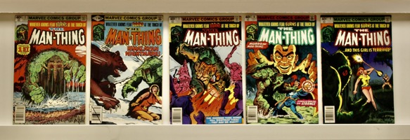 Man-thing   Lot Of 5 Comics - Primary