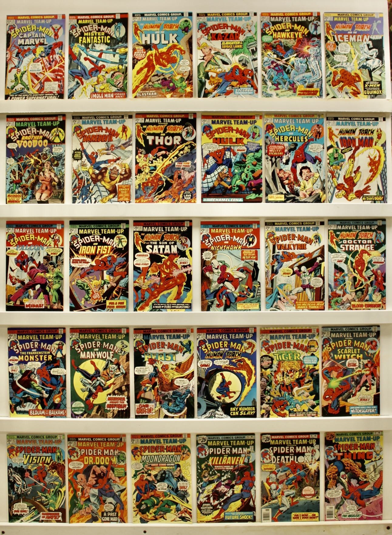Marvel Team-up   Lot Of 47 Comics - Primary