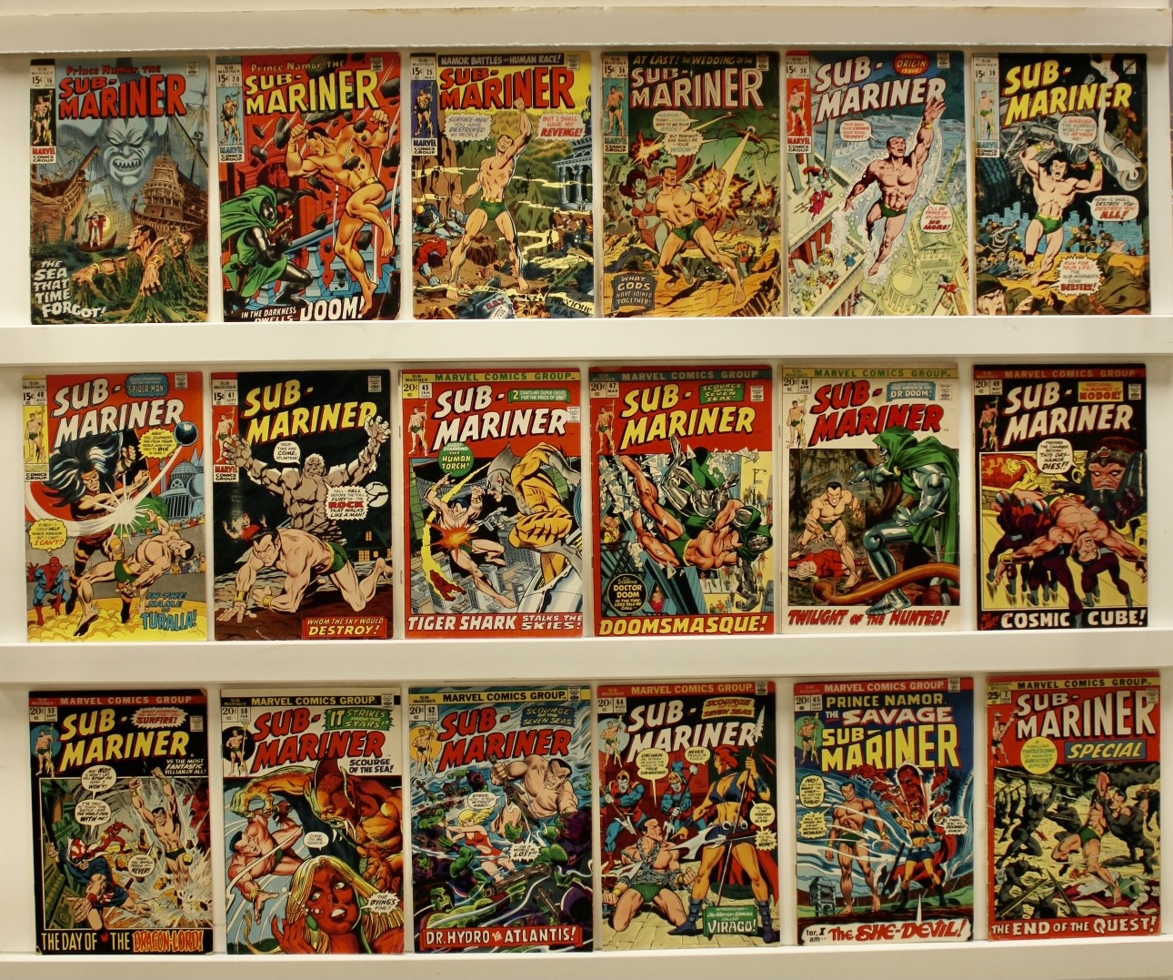 Sub-mariner  Lot Of 18 Comics - Primary