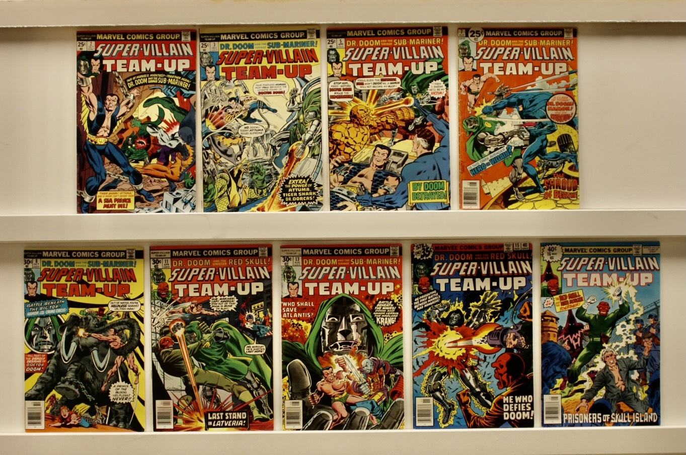 Super Villain Team-up  Lot Of 9 Comics - Primary