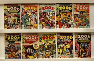 2001 A Space Odyssey   Lot Of 10 Comics - Primary