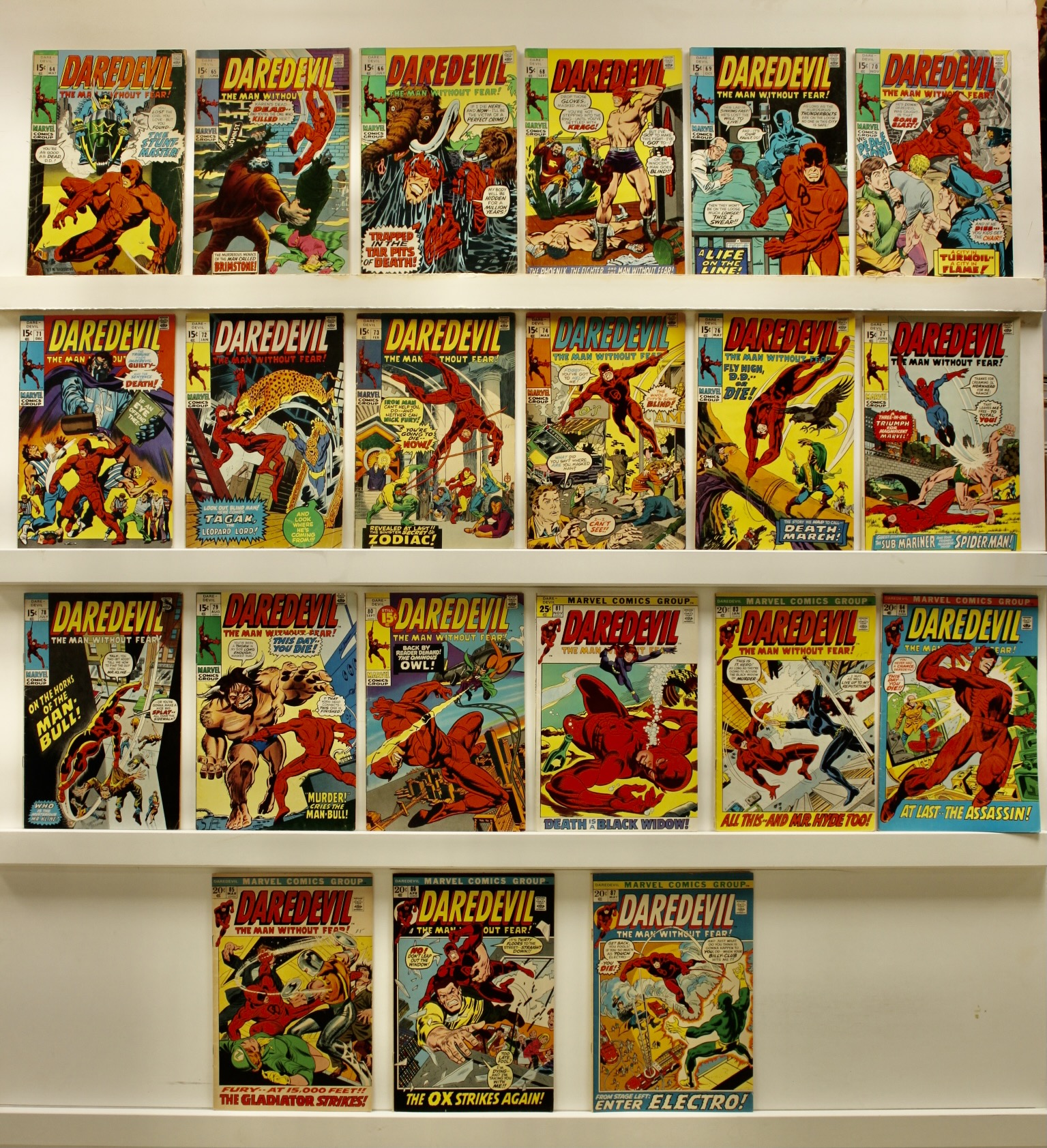 Daredevil   Lot Of 21 Comics - Primary