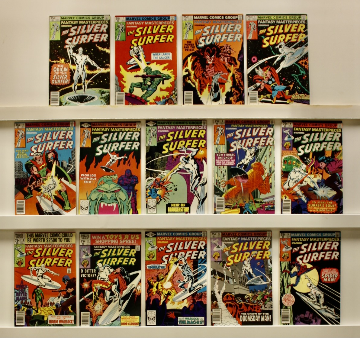 Fantasy Masterpieces   Lot Of 14 Comics - Primary