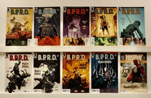 B.p.r.d.   Lot Of 10 Comics - Primary
