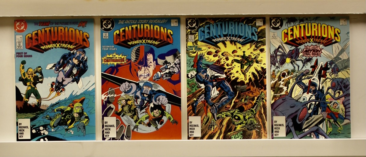 Centurions   Lot Of 4 Comics - Primary