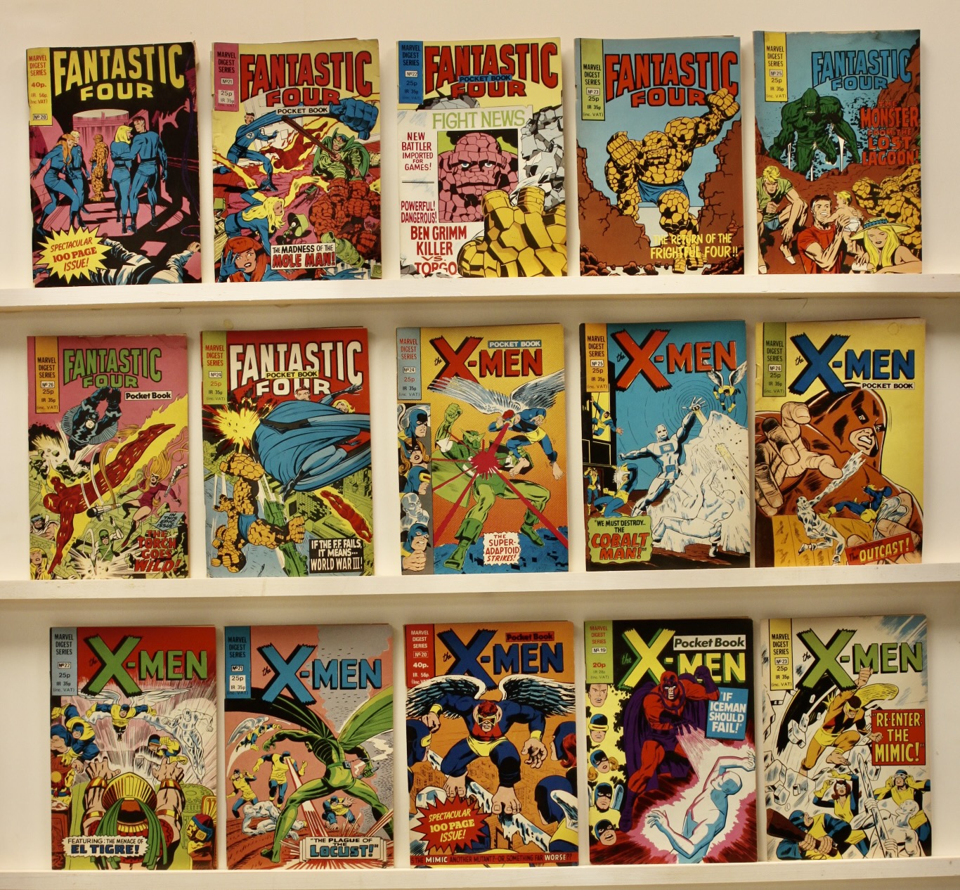 Marvel Digest Series   Lot Of 16 Books - Primary