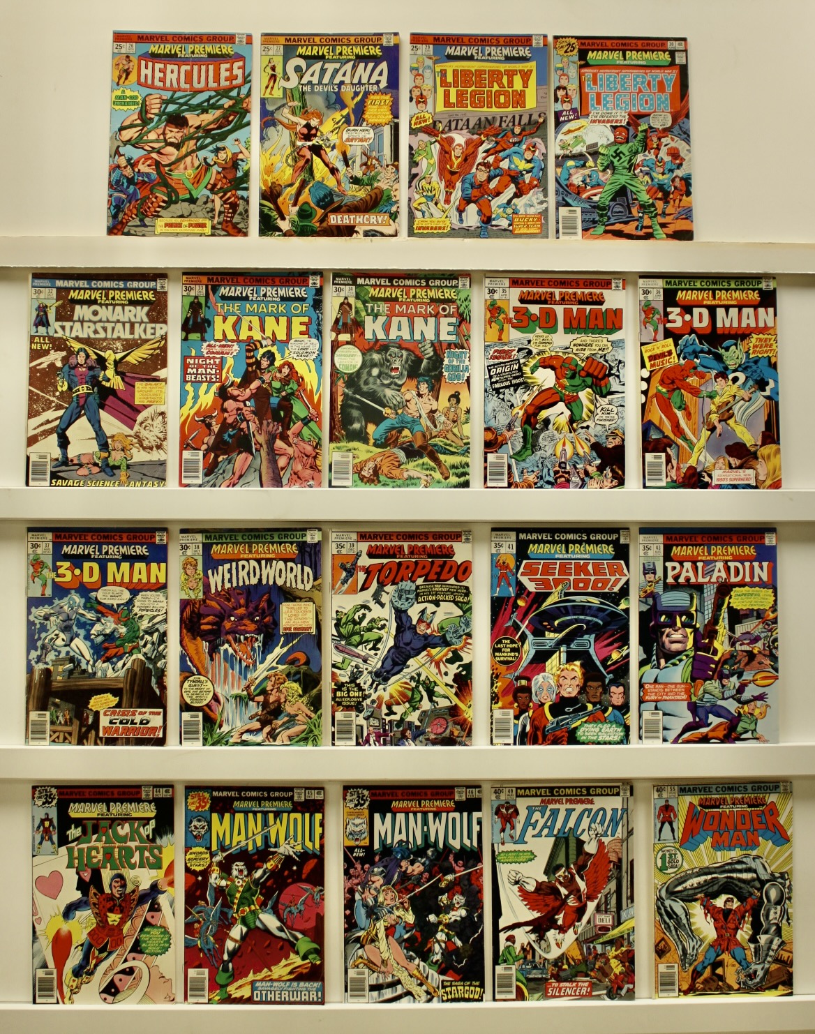 Marvel Premiere   Lot Of 19 Comics  - Primary