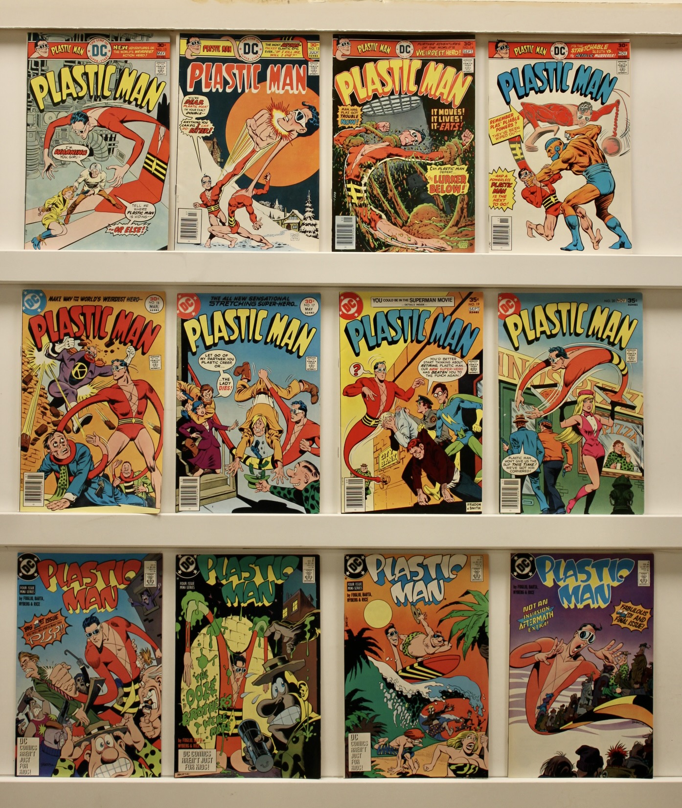 Plastic Man  Lot Of 12 Comics - Primary