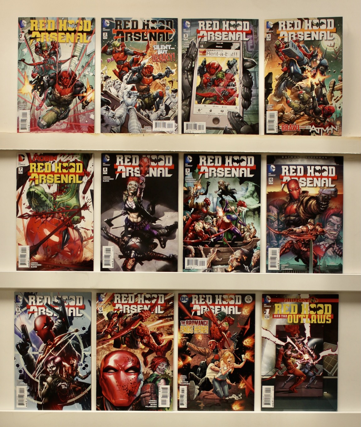 Red Hood Arsenal  Lot Of 12 Comics - Primary