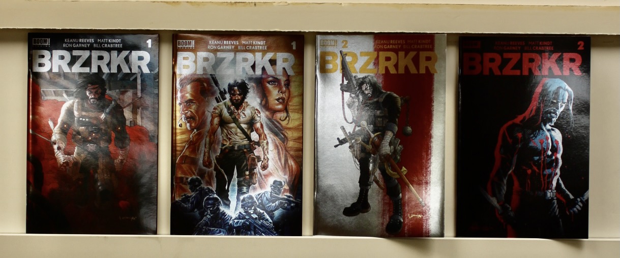Brzrkr     Lot Of 4 Comics
 - Primary
