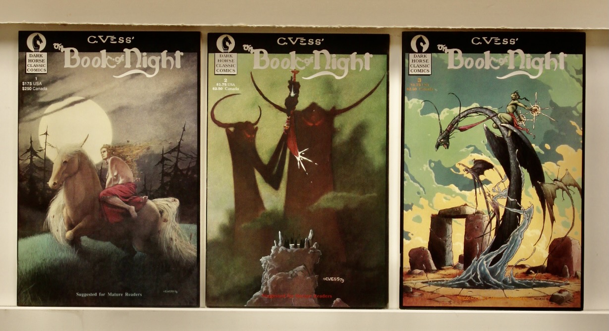 Book Of Night   Lot Of 3 Comics - Primary
