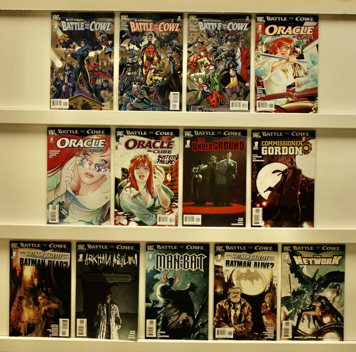 Batman Battle For The Cowl   Lot Of 13 Comics - Primary