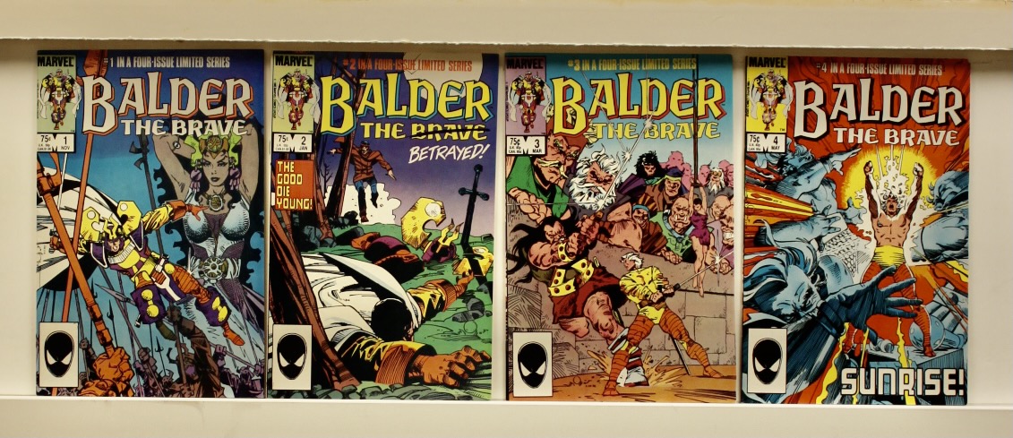Balder The Brave   Lot Of 4 Comics - Primary