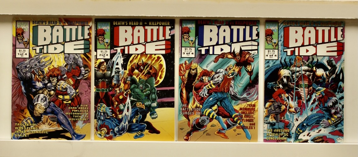 Battle Tide   Lot Of 4 Comics - Primary