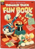 Donald Duck Fun Book- Dell Giant - Primary